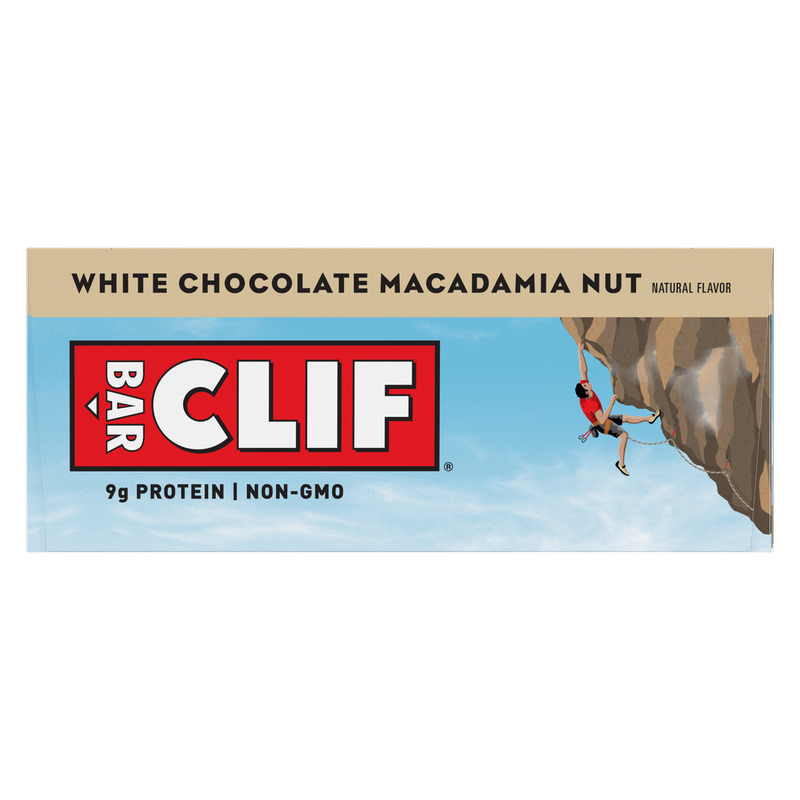 Clif Bar White Chocolate Macadamia Nut Energy Bar  Case 12 ct