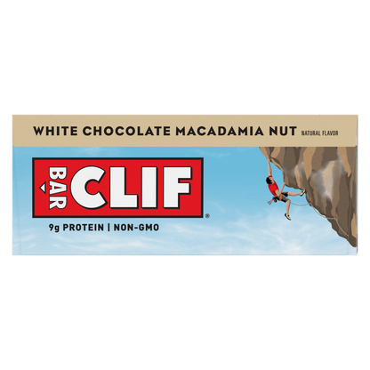 Clif Bar White Chocolate Macadamia Nut Energy Bar  Case 12 ct
