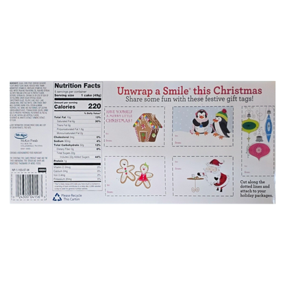 Little Debbie Vanilla Christmas Tree Cakes, 5ct