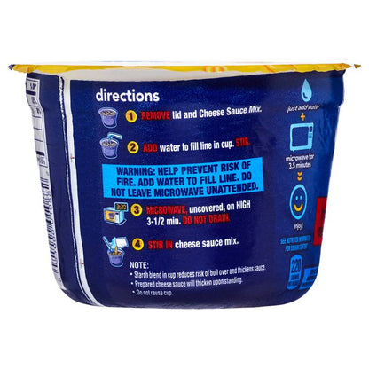 Kraft Mac & Triple Cheese Cup 2.05oz