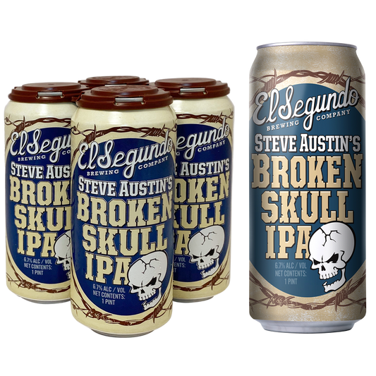 El Segundo Brewery Steve Austin's Broken Skull IPA 4pk 16oz Can 6.7% ABV