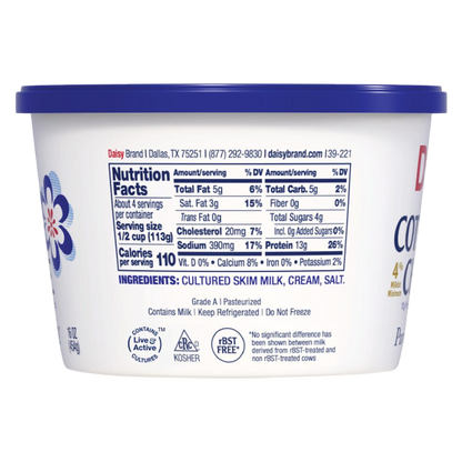 Daisy Pure & Natural 4% Cottage Cheese - 16oz