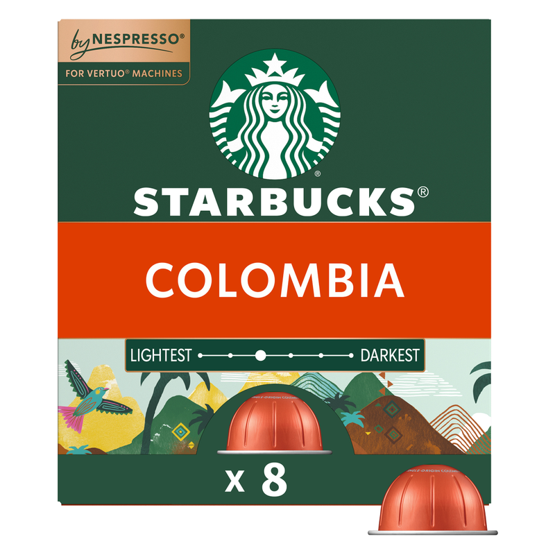 Starbucks by Nespresso Vertuo Line Single-Origin Colombia 8ct