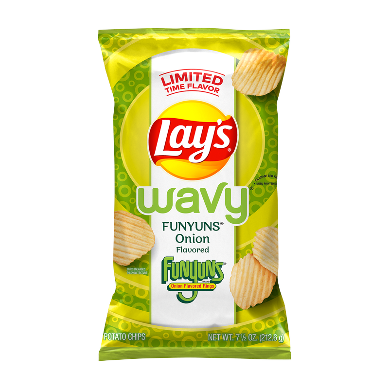 Lay's Wavy Funyuns Onion Flavor Swap 7.5oz