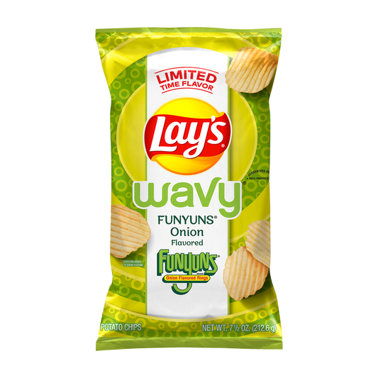 Lay's Wavy Funyuns Onion Flavor Swap 7.5oz