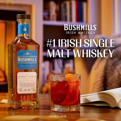 Bushmills 12 Year Irish Whiskey 750ml (80 Proof)