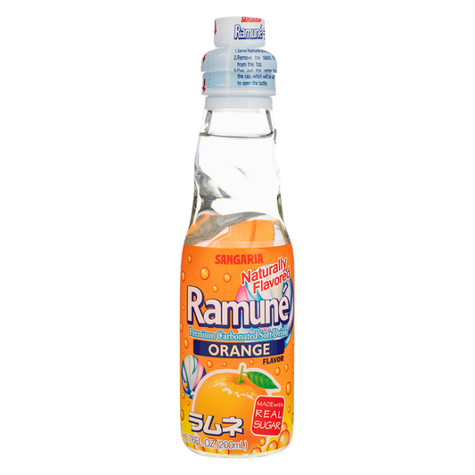 Ramune Orange Soda 200ml Btl