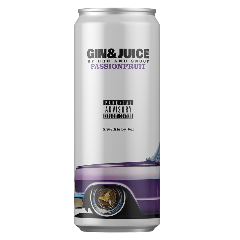 GIN & JUICE Passionfruit 4pk 355ml Can 5.9% ABV