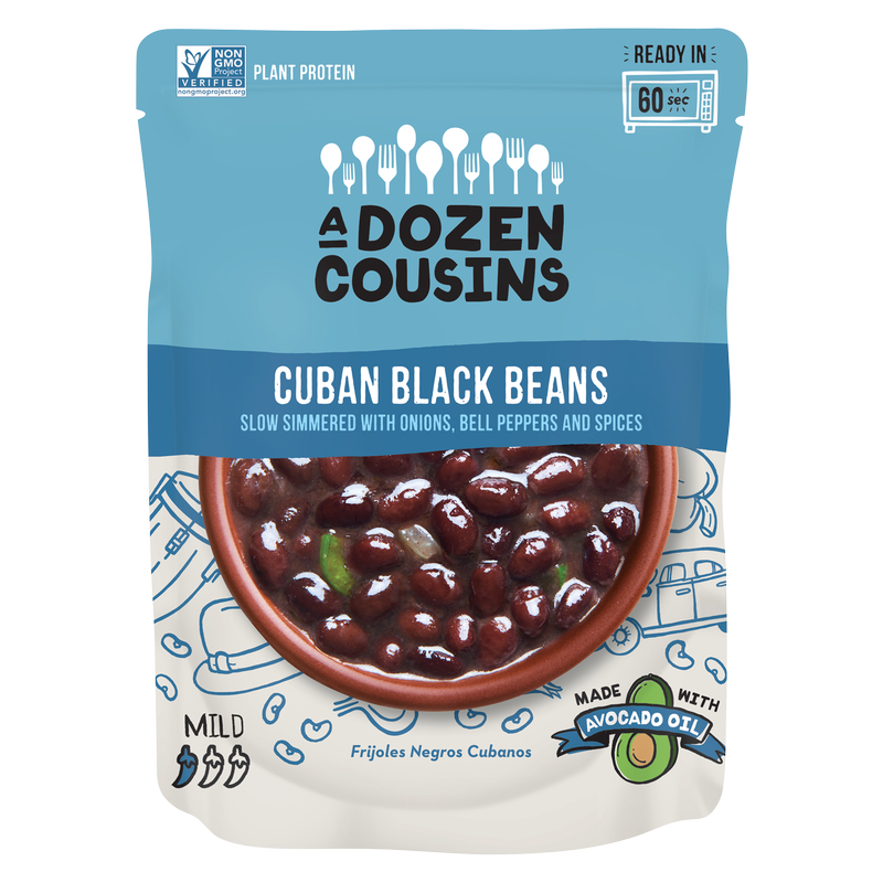 A Dozen Cousins Cuban Black Beans 10oz