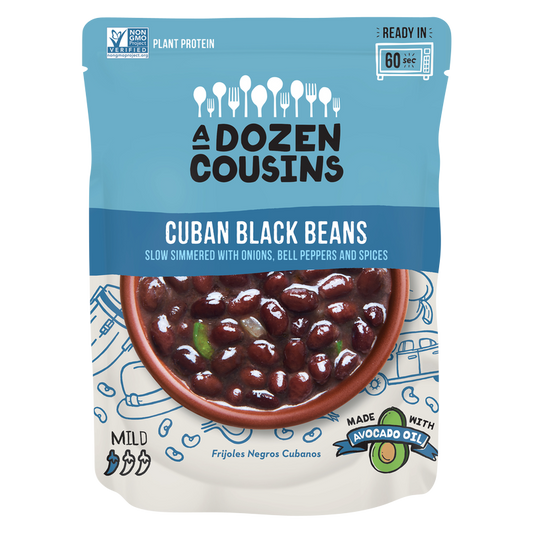 A Dozen Cousins Cuban Black Beans 10oz