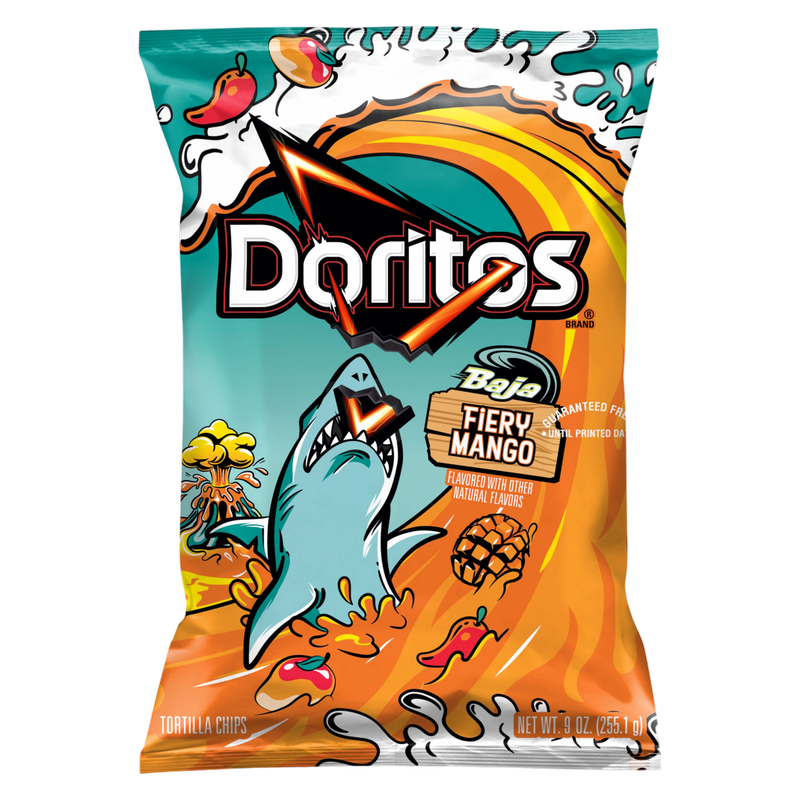 Doritos Baja Fiery Mango, 9oz