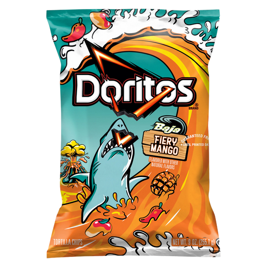 Doritos Baja Fiery Mango, 9oz
