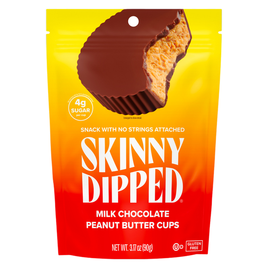 SkinnyDipped Milk Chocolate Peanut Butter Cups, 3.17oz