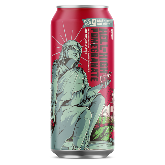 21st Amendment Seasonal - Hell or High Pomegranate Single 19.2oz Can
