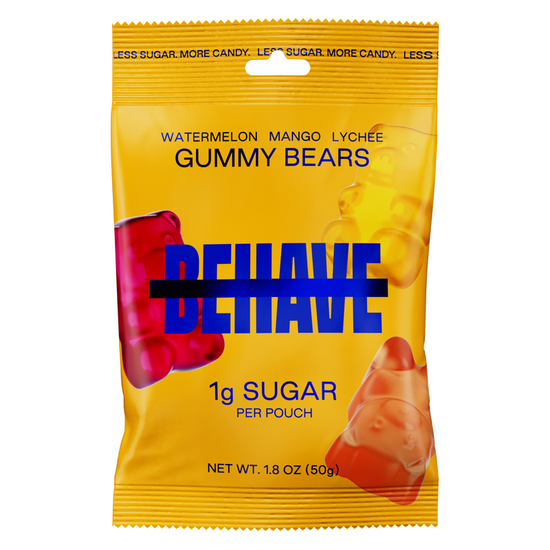 BEHAVE Low-Sugar Gummy Bears 1.8oz
