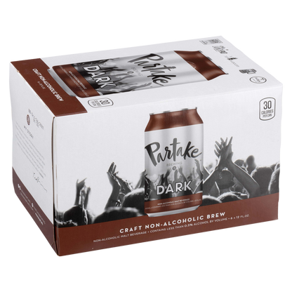 Partake Brewing Dark Non-Alcoholic 6pk 12oz Can 0.5% ABV