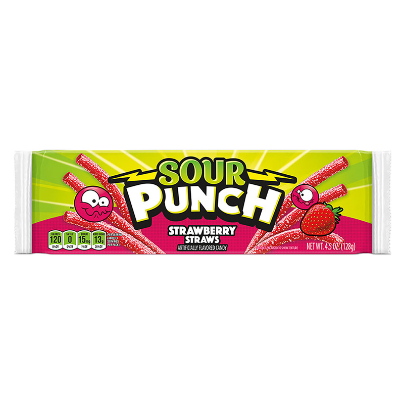 Sour Punch Strawberry Straws 4.5oz