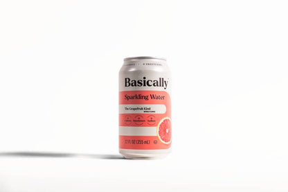Basically Grapefruit Sparkling Water - 8pk