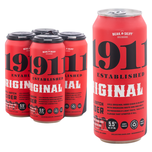 1911 Original Hard Cider 4pk 16oz Can 5.5% ABV