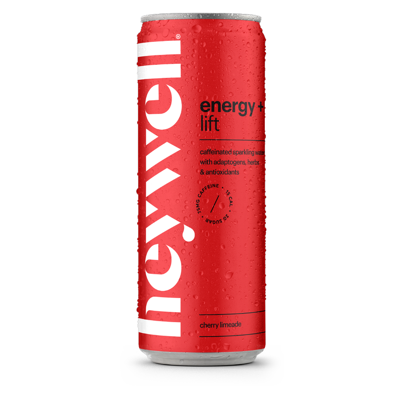 Heywell Energy + Lift Sparkling Cherry Limeade 12oz Can