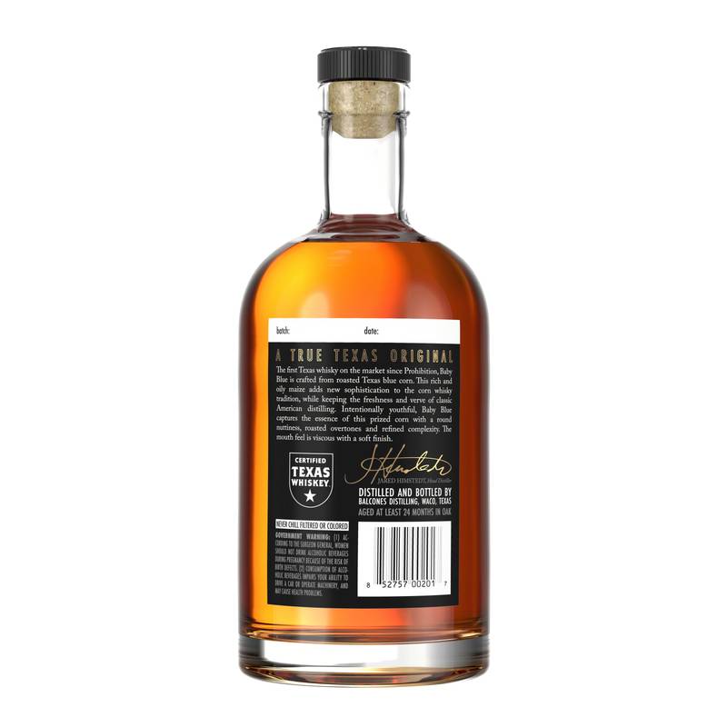 Balcones Blue Corn Whiskey 750ml
