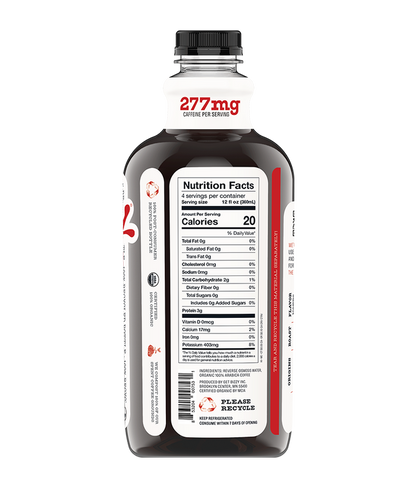 Bizzy Organic Medium Roast Cold Brew Coffee 48oz Btl