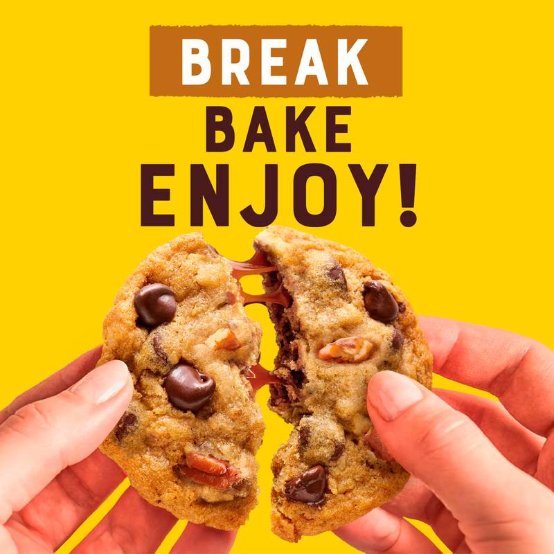 Nestle Toll House Pecan Turtle Cookie Dough - 12ct/16oz