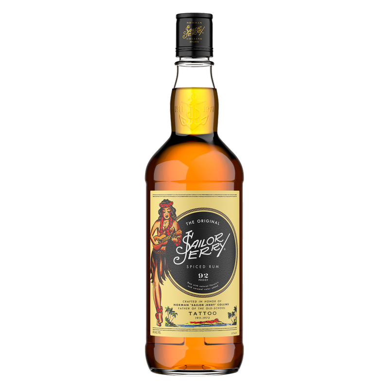 Sailor Jerry Rum Spiced 750ml (92 Proof)