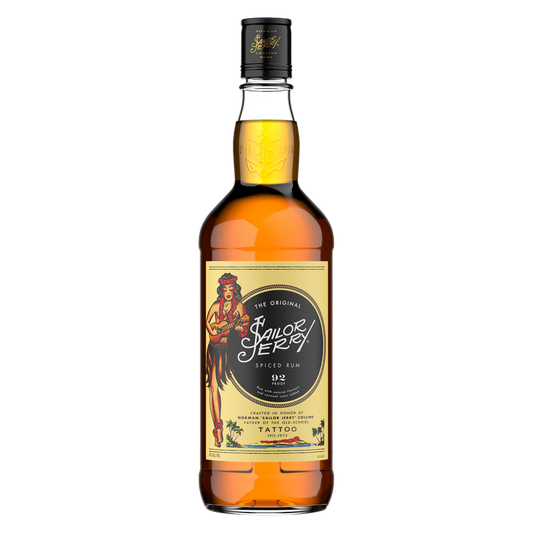Sailor Jerry Rum Spiced 750ml (92 Proof)