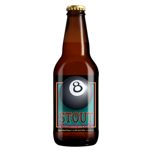 Lost Coast Brewingt 8-ball Stout 6pk 12oz Btl