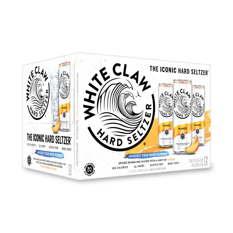 White Claw Mango 12pk 12oz Can 5.0% ABV