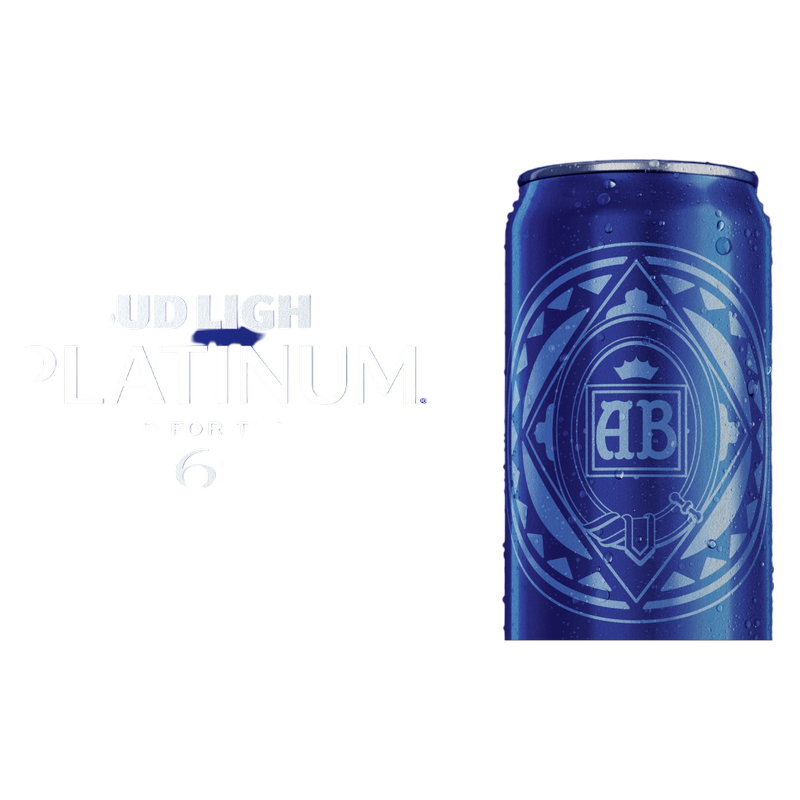 Bud Light Platinum 18pk 12oz Cans 6% ABV