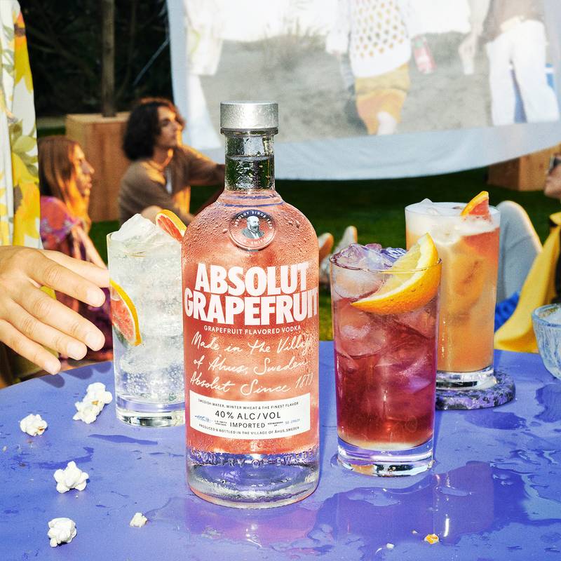 Absolut Grapefruit Vodka 1L (80 Proof)
