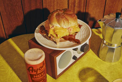 Ayoh! Hot Giardinayo Mayo Sando Sauce, 12oz. By Molly Baz