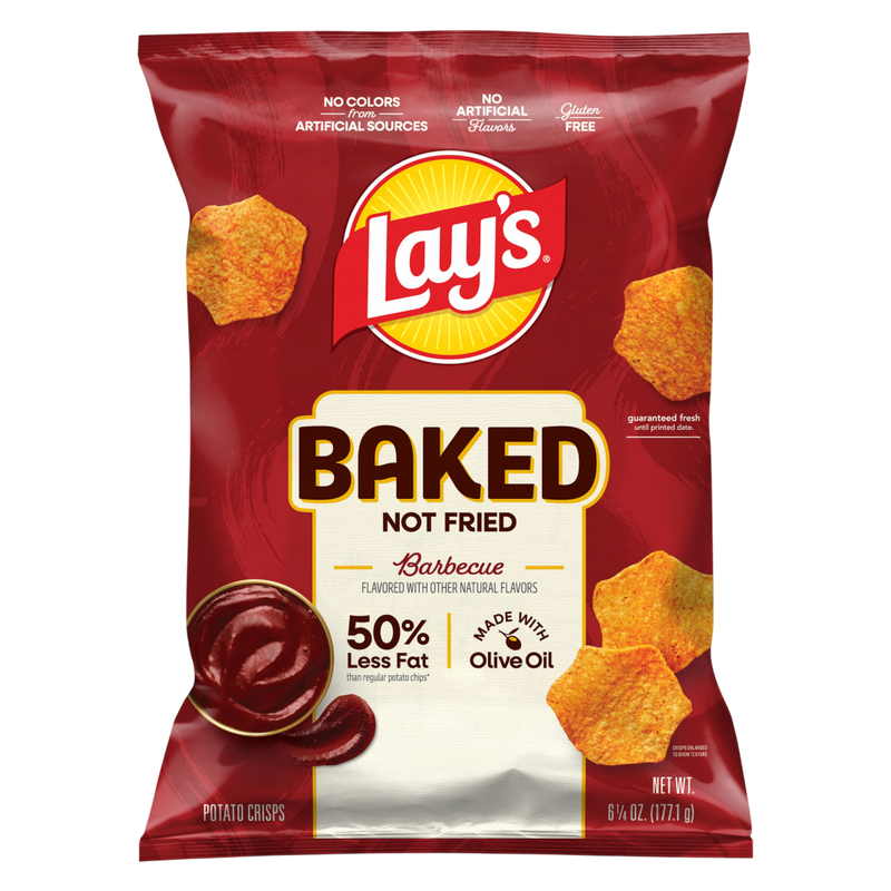 Baked Lay's Barbeque Potato Chips 6.25oz