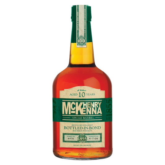 Henry McKenna 10 Yr Single Barrel Bourbon 750ml (100 Proof)