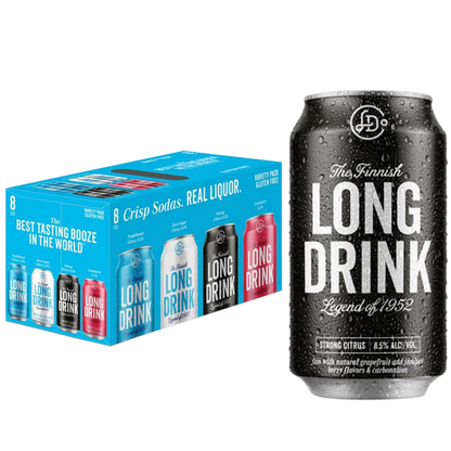 Long Drink Variety 8pk 355ml Can 5.5% ABV