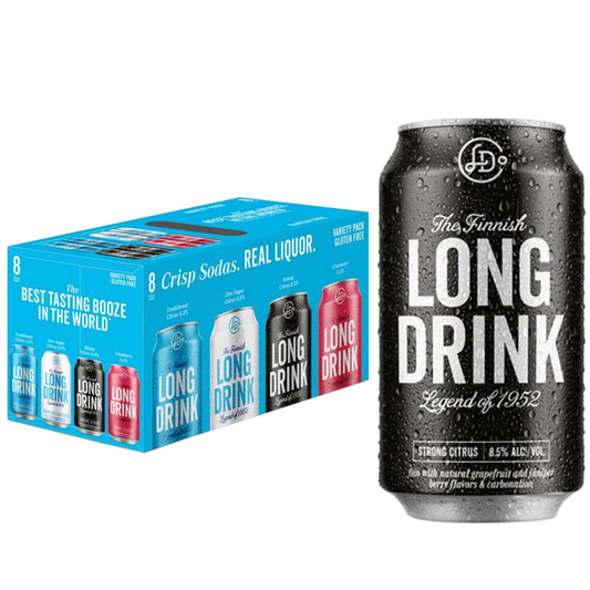 Long Drink Variety 8pk 355ml Can 5.5% ABV