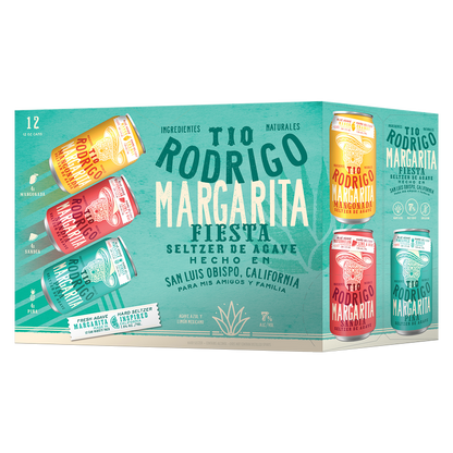 Tio Rodrigo Margarita Seltzer Variety Pack 12pk 12oz Cans