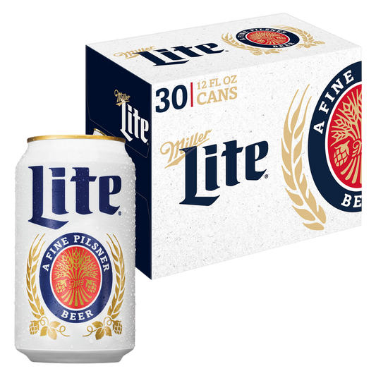 Miller Lite 30pk 12oz Can 4.2% ABV