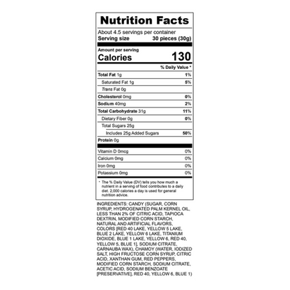 Kanpai Foodz Freeze Dried Candy Chamoy Fruity, 5oz