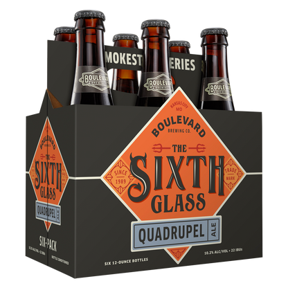Boulevard Brewing The Sixth Glass Quad 6pk 12oz Btl