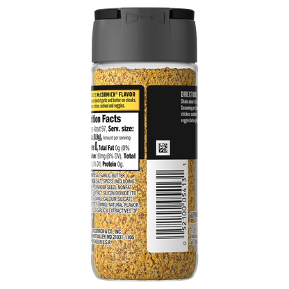 McCormick Grill Mates Garlic Butter Seasoning, 3.1 oz