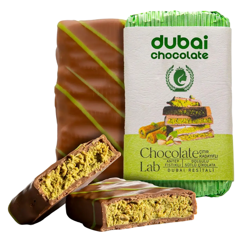 Carian's Premium Dubai Chocolate Bar, 3.35 oz