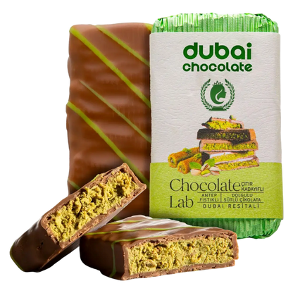 Carian's Premium Dubai Chocolate Bar, 3.35 oz