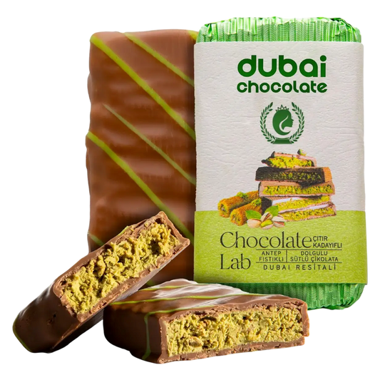 Carian's Premium Dubai Chocolate Bar, 3.35 oz