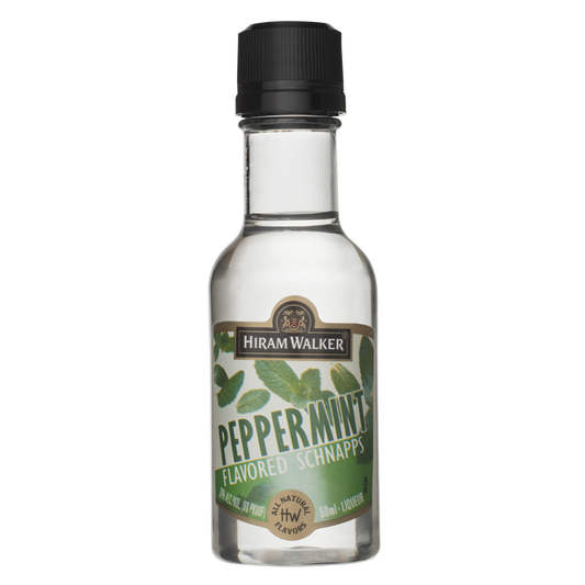 Hiram Walker 60 Proof Peppermingt Schnapps 50ml