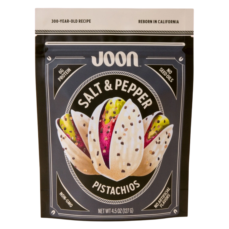 Joon Salt and Pepper Pistachios, 4.5oz