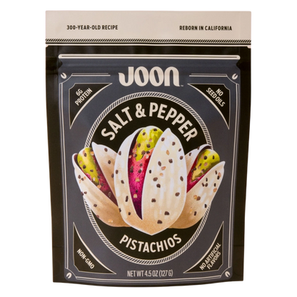 Joon Salt and Pepper Pistachios, 4.5oz