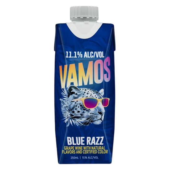 Vamos Blu Razz 250ml Tetra Pack